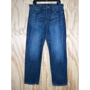 Lucky Brand 329 Classic Straight Men's Jeans 34x32 Medium Wash Denim Casual